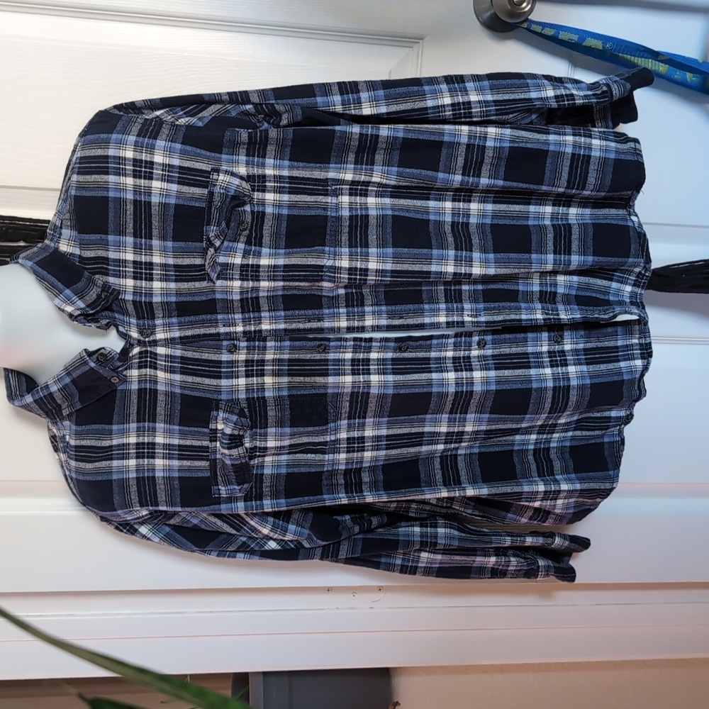 Plaid button up